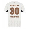 Bayer Leverkusen Jeremie Frimpong #30 Auswärtstrikot 2024-25 Kurzarm